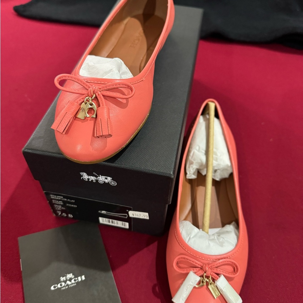 Coach Coral Tassel Loafers